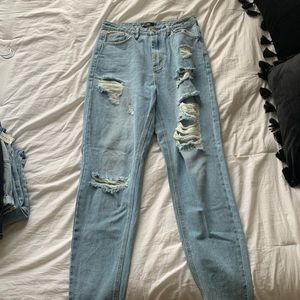 Missguided Riot High Rise Mom Jeans